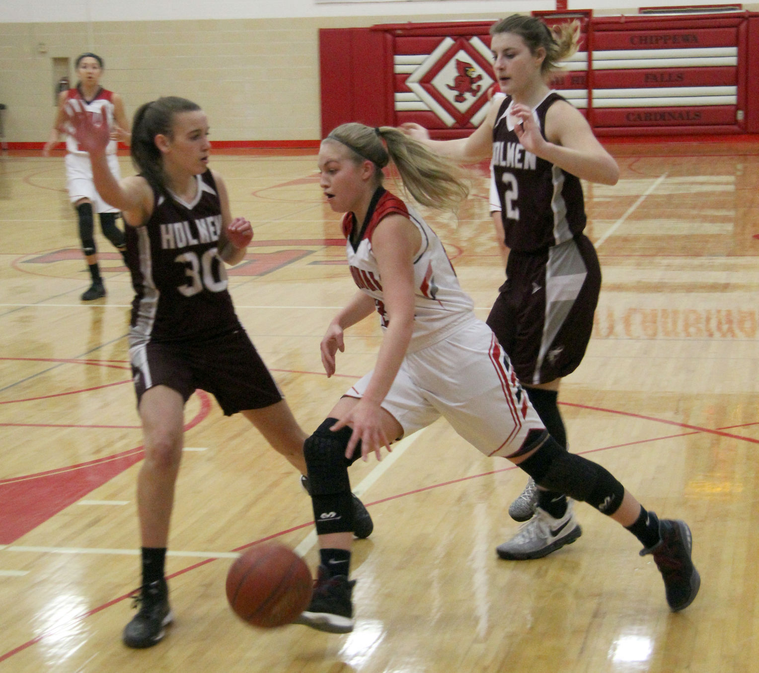 Holmen at Chi-Hi girls basketball 1-2-18